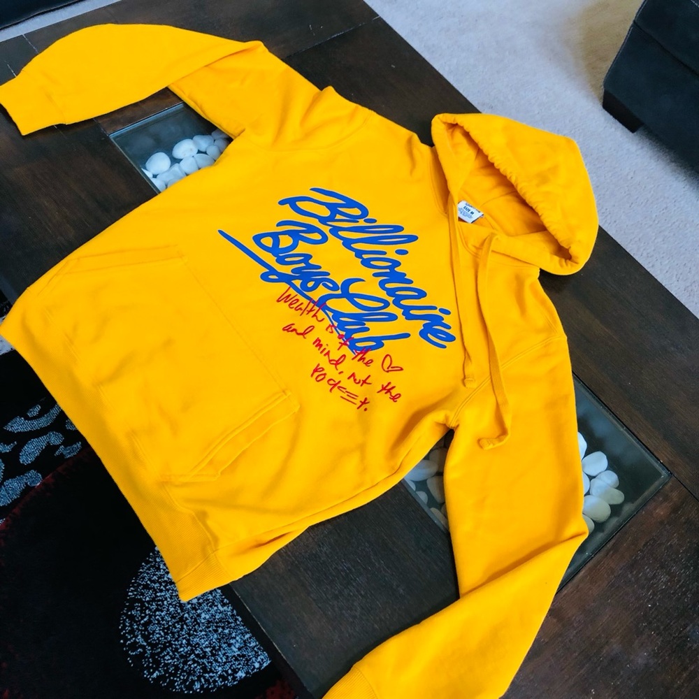 Billionaire Boys Club Vibrant Yellow Sweatshirt